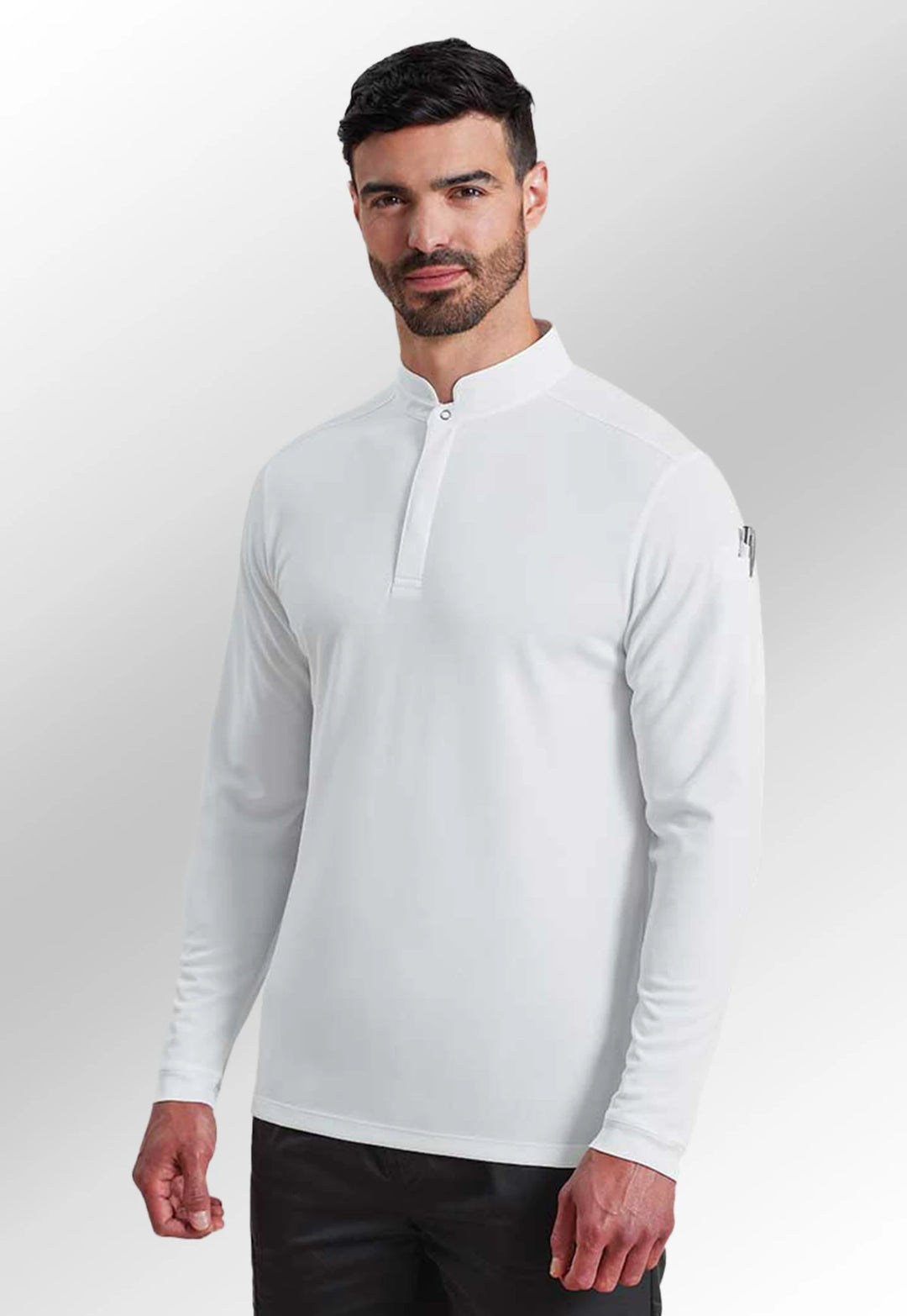 Essential Coolchecker Long Sleeve Chef's Shirt - The Work Uniform Company