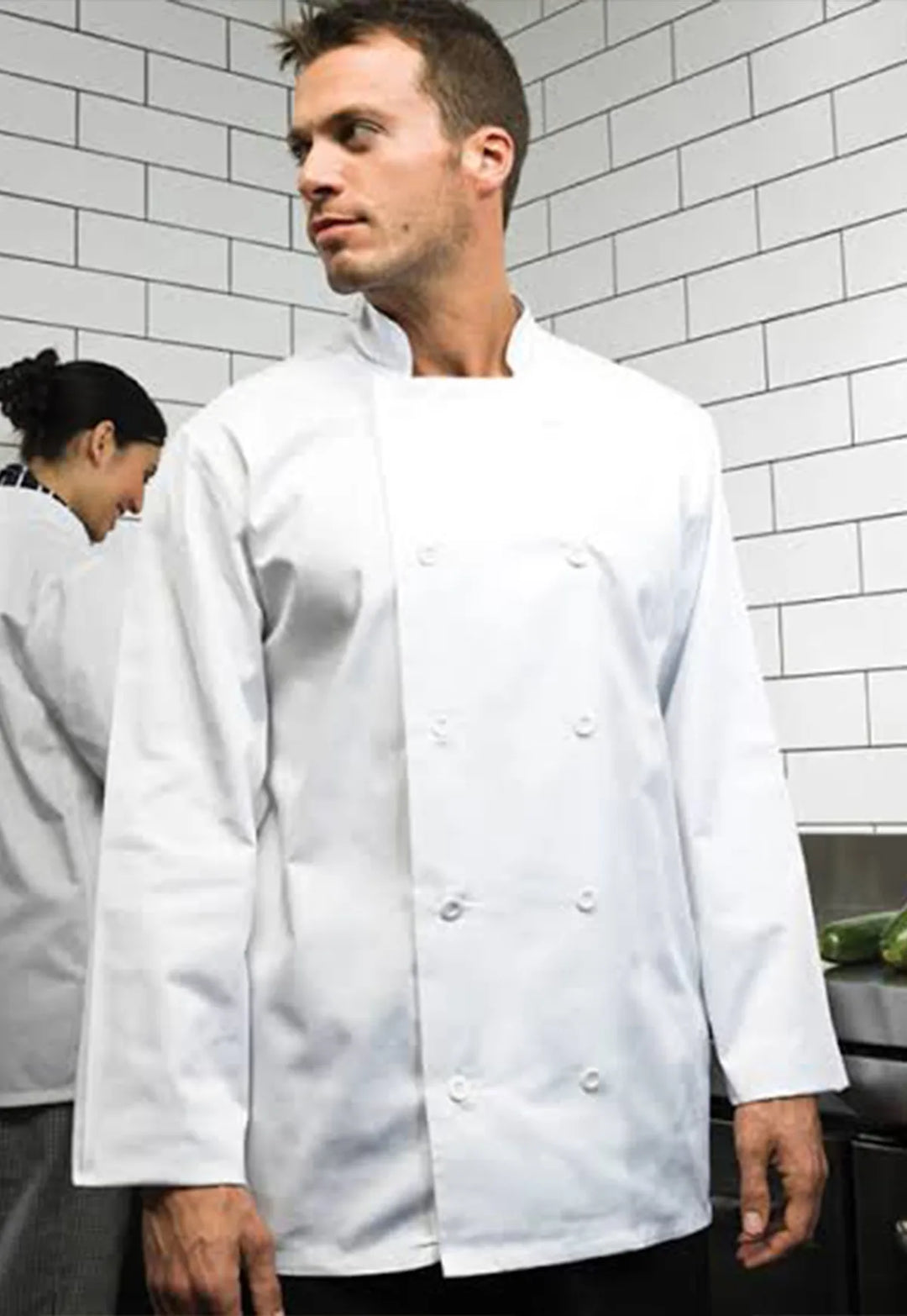 Long Sleeve Chef's Jacket - The Work Uniform Company