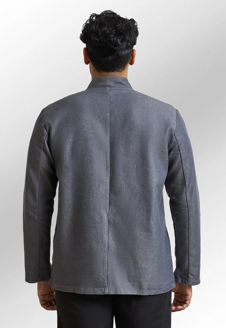Unisex Denim Chef Jacket - The Work Uniform Company