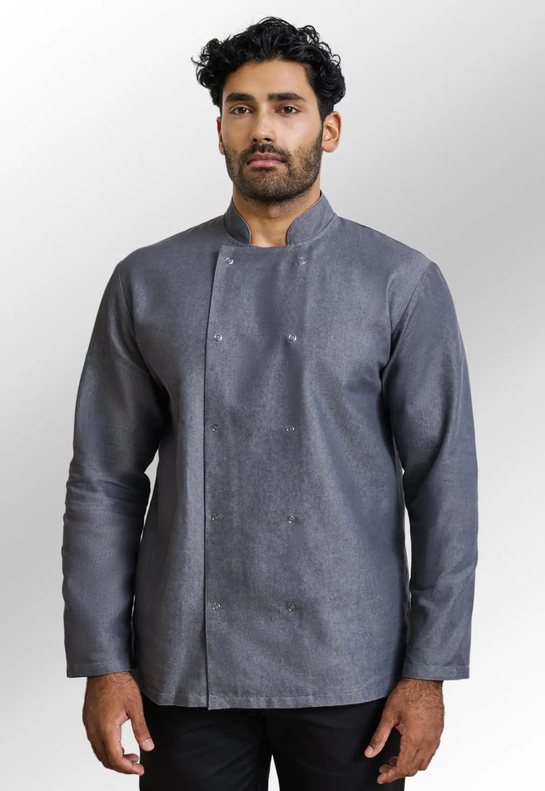 Unisex Denim Chef Jacket - The Work Uniform Company