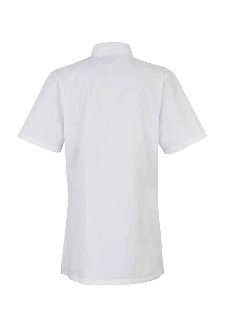 Women's Short Sleeve Chef's Jacket - The Work Uniform Company