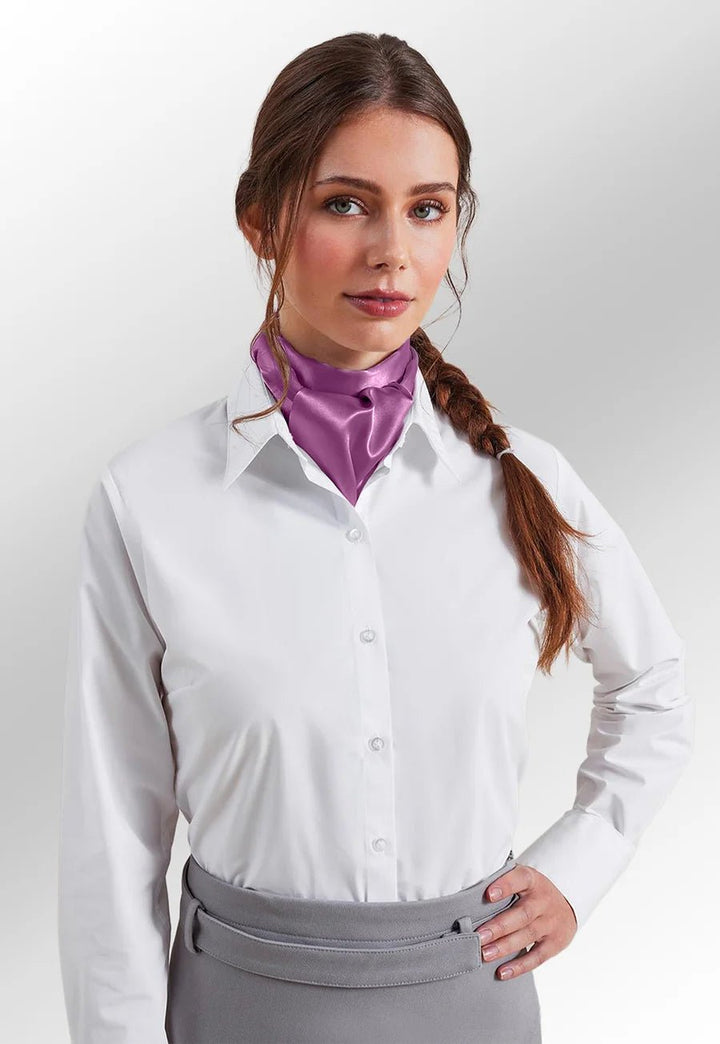 Ladies Satin Scarf - The Work Uniform Company