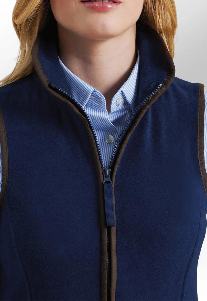 Womens Artisan Fleece Gilet - The Work Uniform Company
