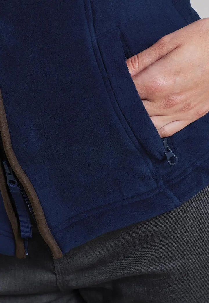 Womens Artisan Fleece Gilet - The Work Uniform Company