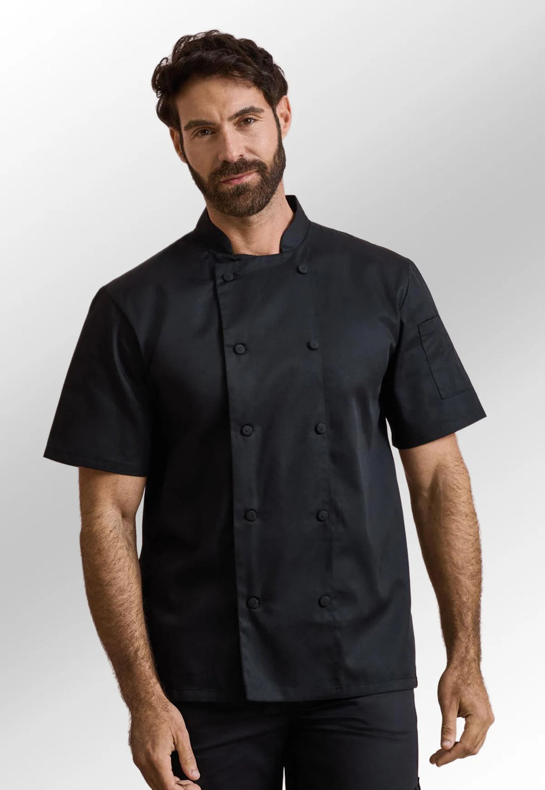 Coolchecker Short Sleeve Chef's Jacket - The Work Uniform Company