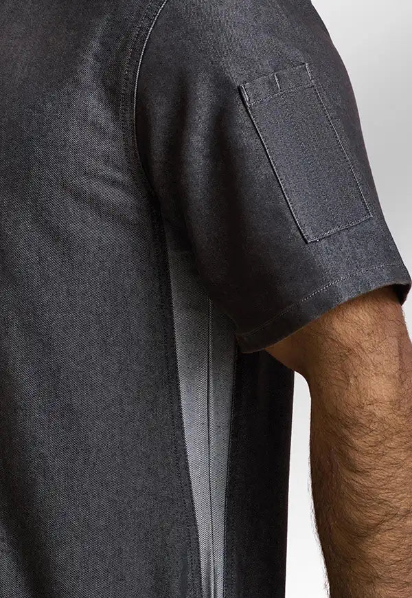 Chef's Zip-Close Short Sleeve Jacket - The Work Uniform Company