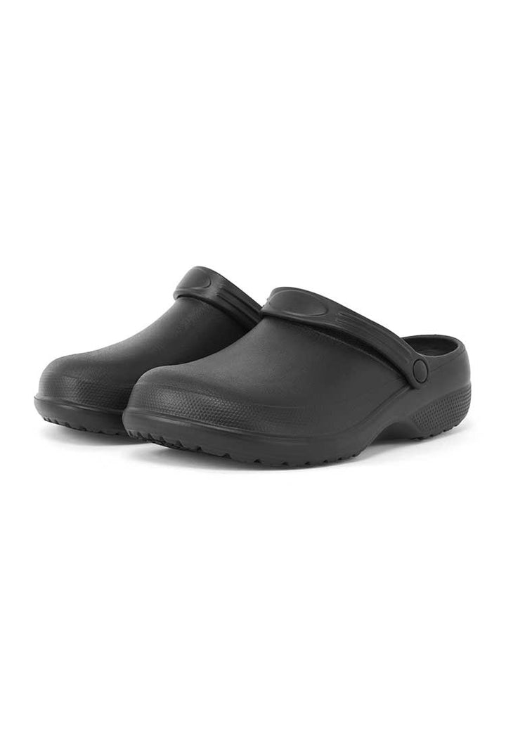 A pair of PR910 Chef's Non-Slip Anchor Clogs in Black