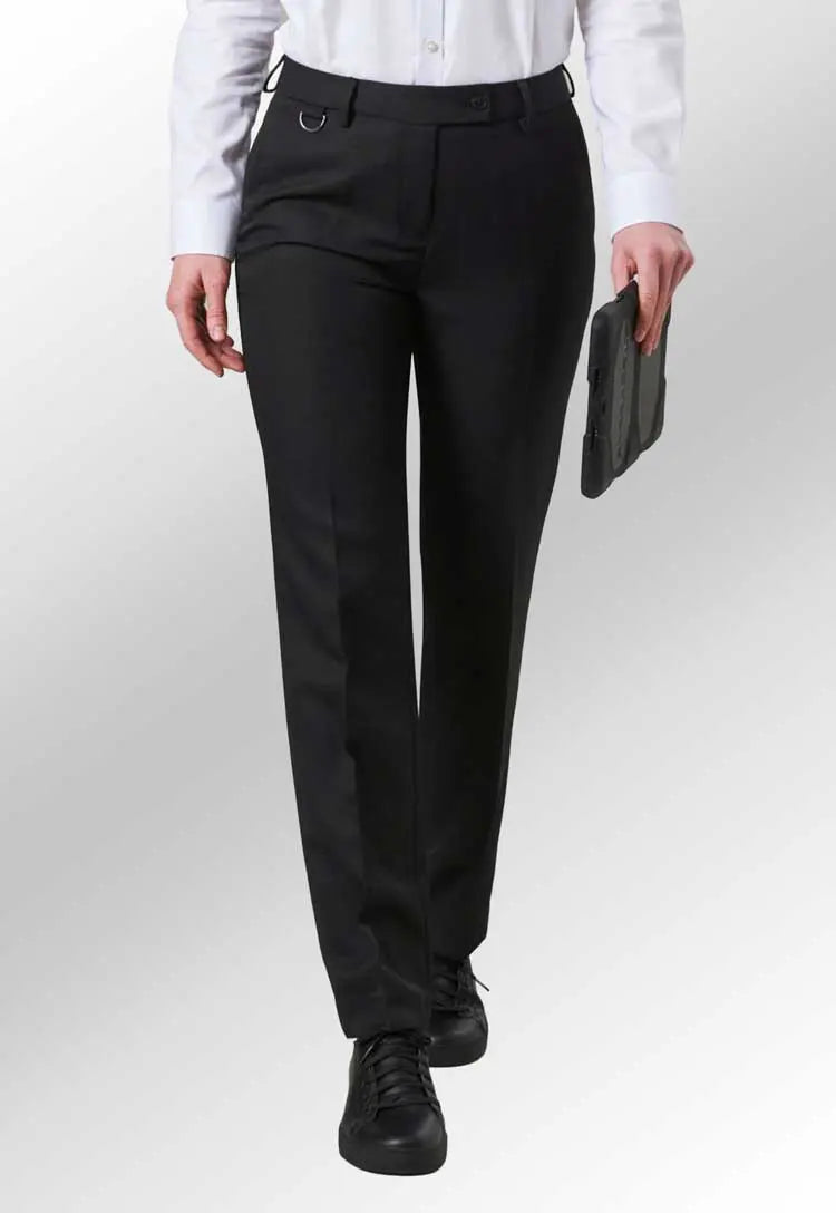 video of model wearing the Venus straight leg trousers