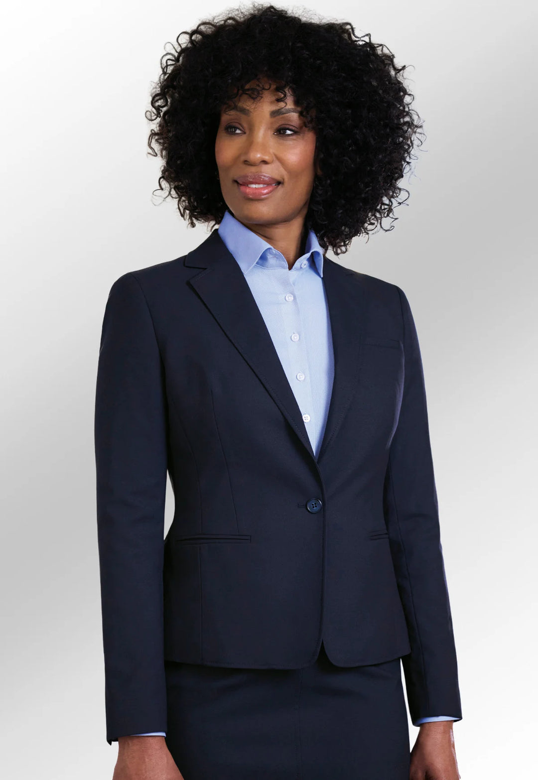 Clip of Model Wearing Lille Slim Fit Jacket 2348 in Black