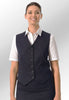 Clip of Model wearing the Brook Taverner Omega Waistcoat in Black