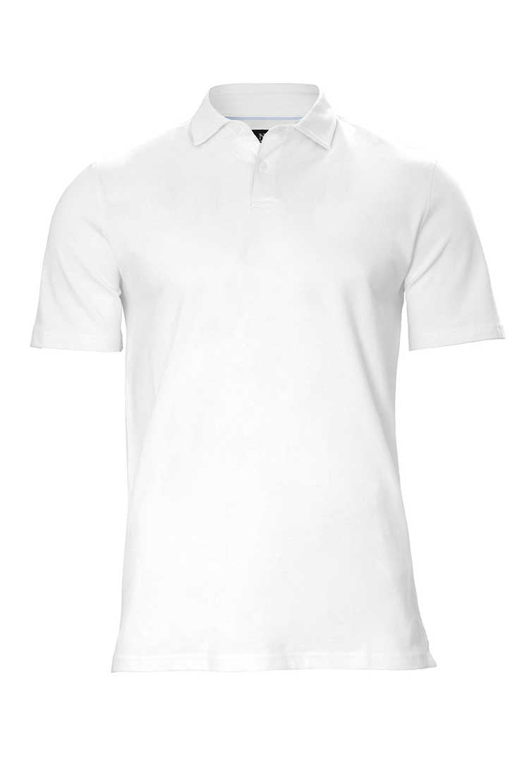 Princeton Stretch Deluxe Cutaway Polo N124M white