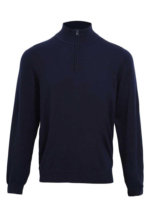¼ Zip Knitted Sweater PR695