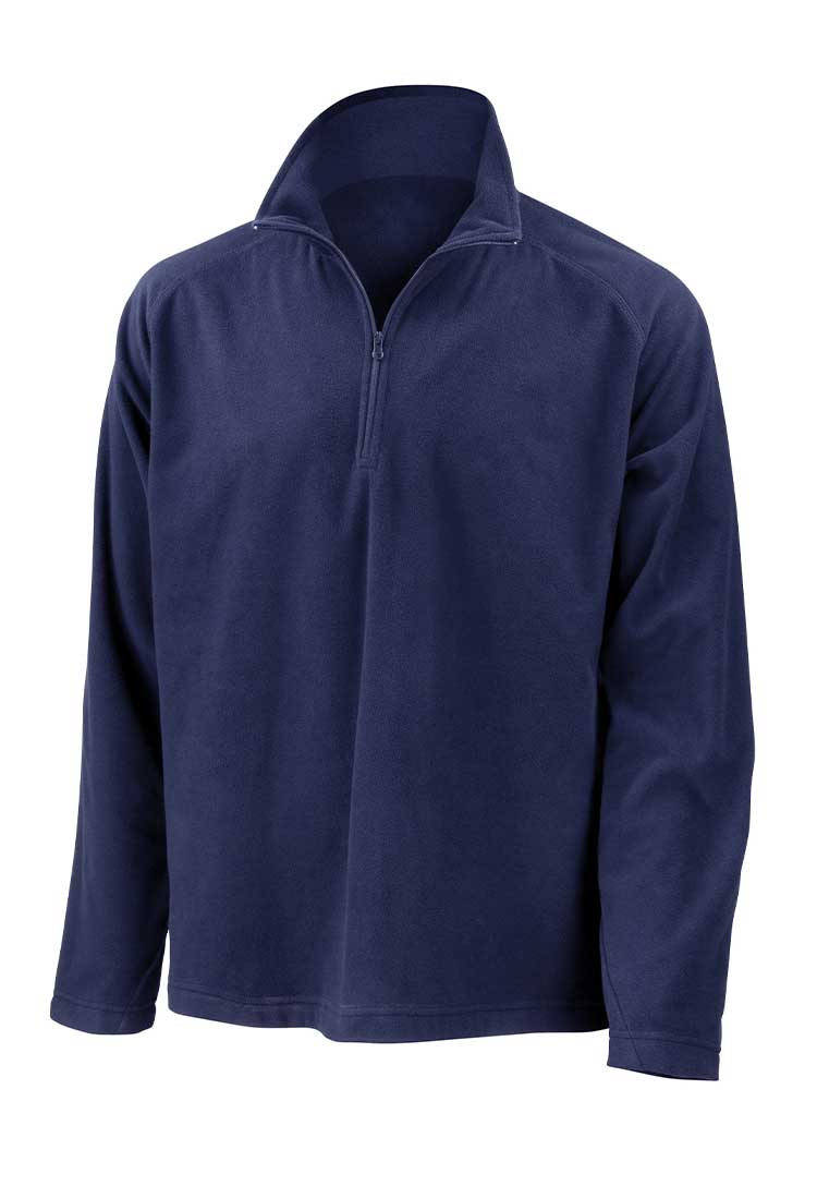 An R112X Core microfleece top in Navy