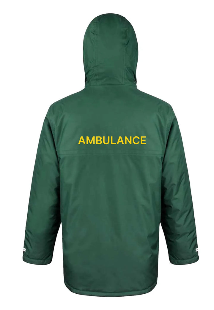Ambulance Unisex Winter Parka with Logos - The Work Uniform Company