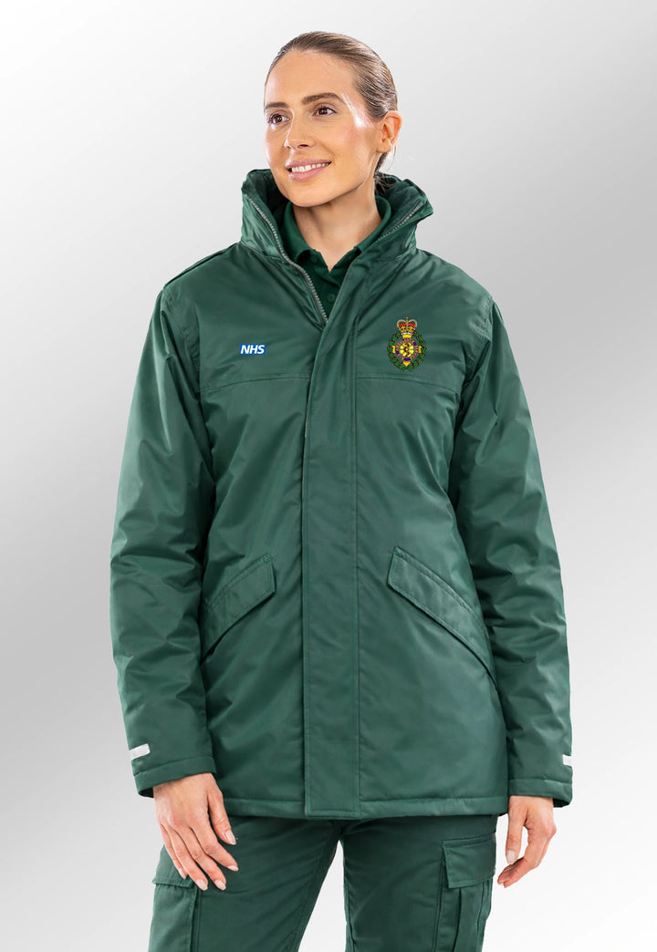 Ambulance Unisex Winter Parka with Logos - The Work Uniform Company