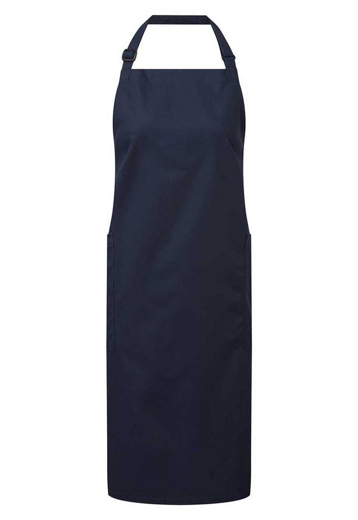 Recycled Polyester & Organic Cotton Apron PR120 in Navy