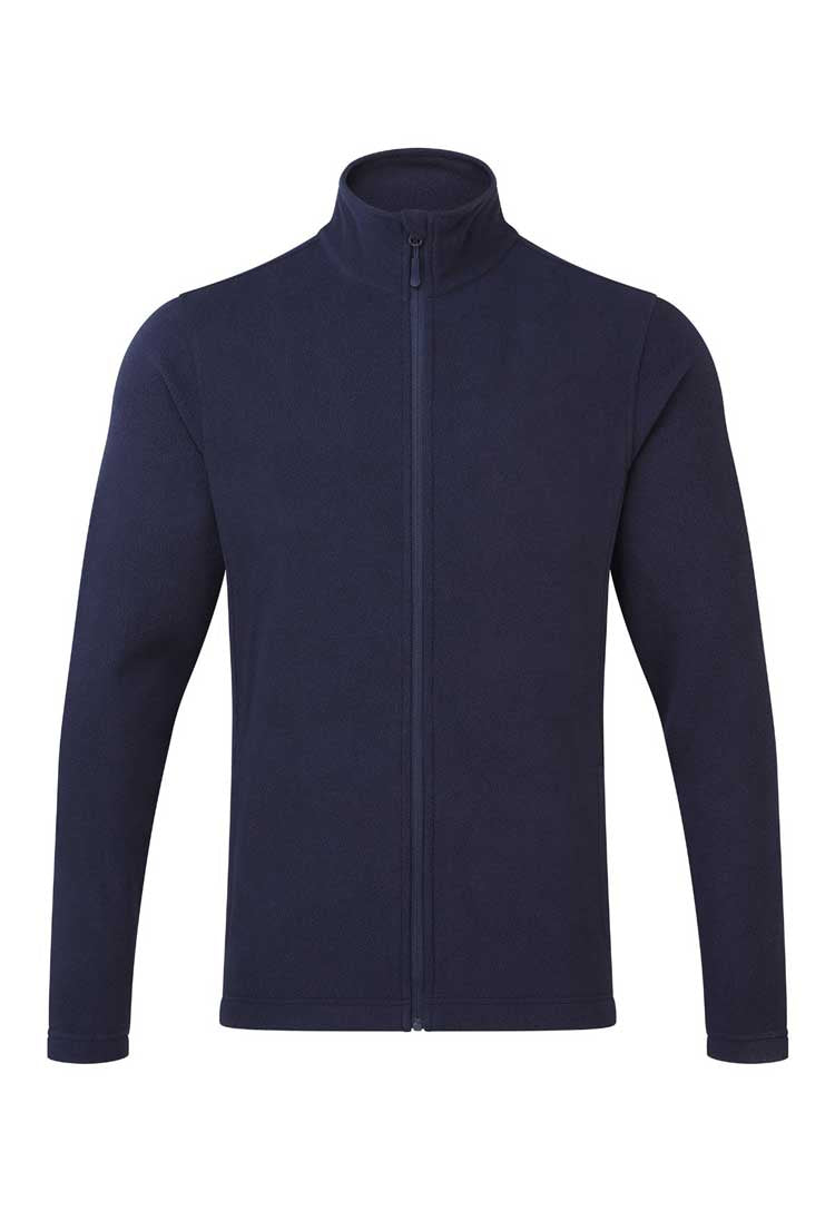 ‘Recyclight’ Full-Zip Microfleece PR830 navy