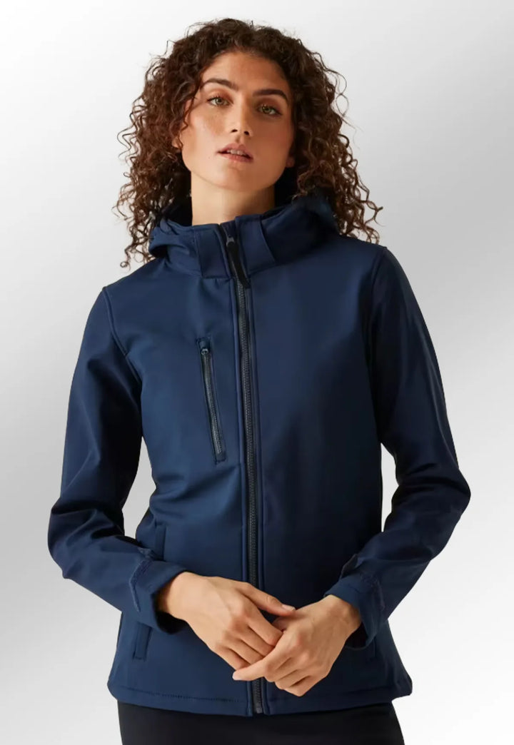Regatta Women's Venturer 3 - Layer Hooded Softshell Jacket - The Work Uniform Company
