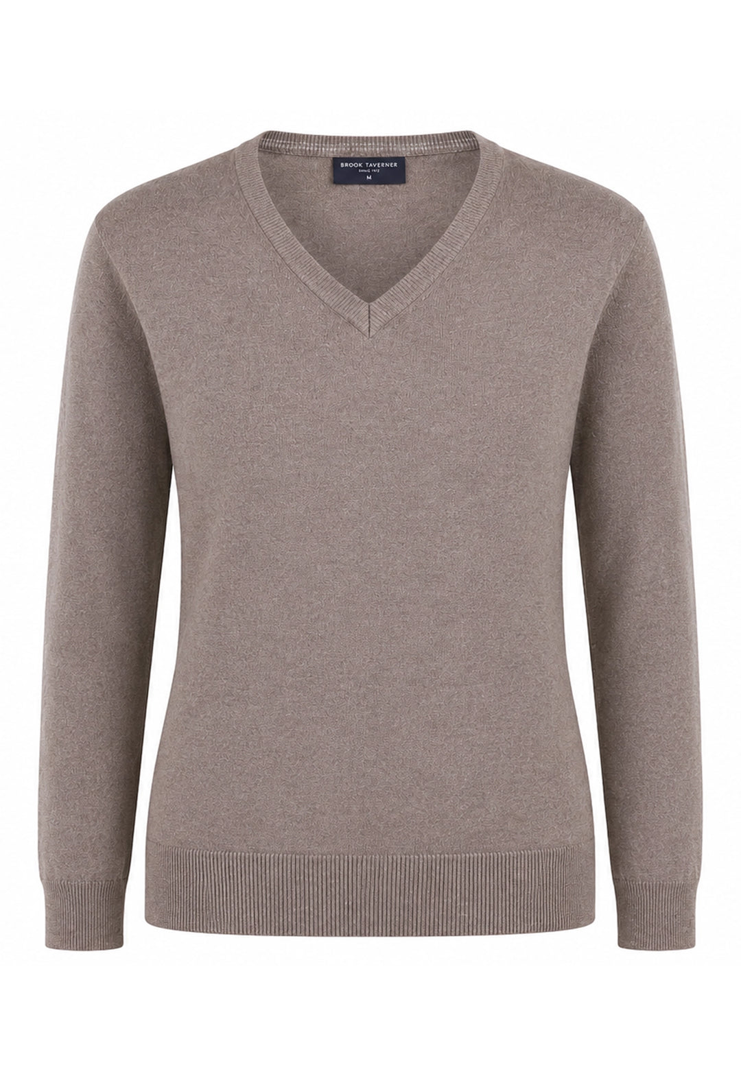 Riga Merino Wool V Neck Jumper - The Work Uniform Company