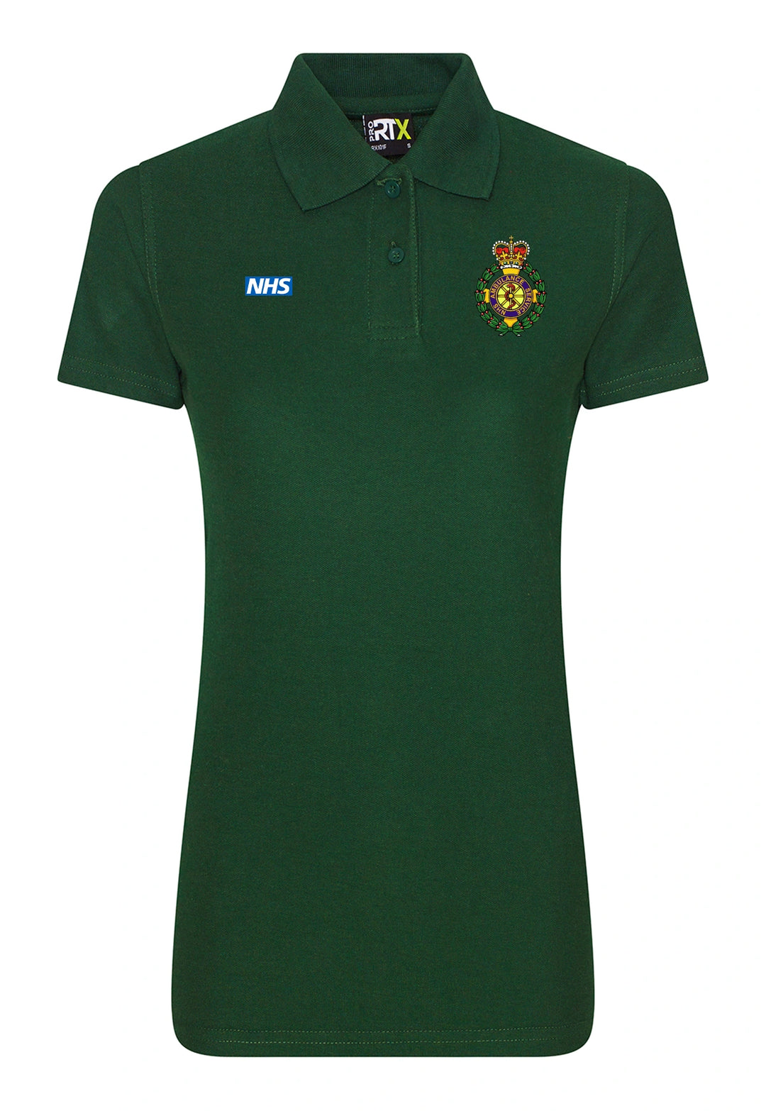 Ambulance Ladies Pro Polo with Printed Logos - The Work Uniform Company