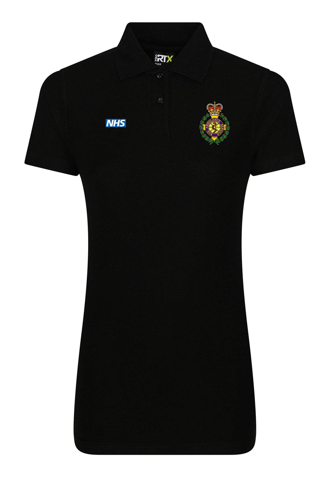 Ambulance Ladies Pro Polo with Printed Logos - The Work Uniform Company
