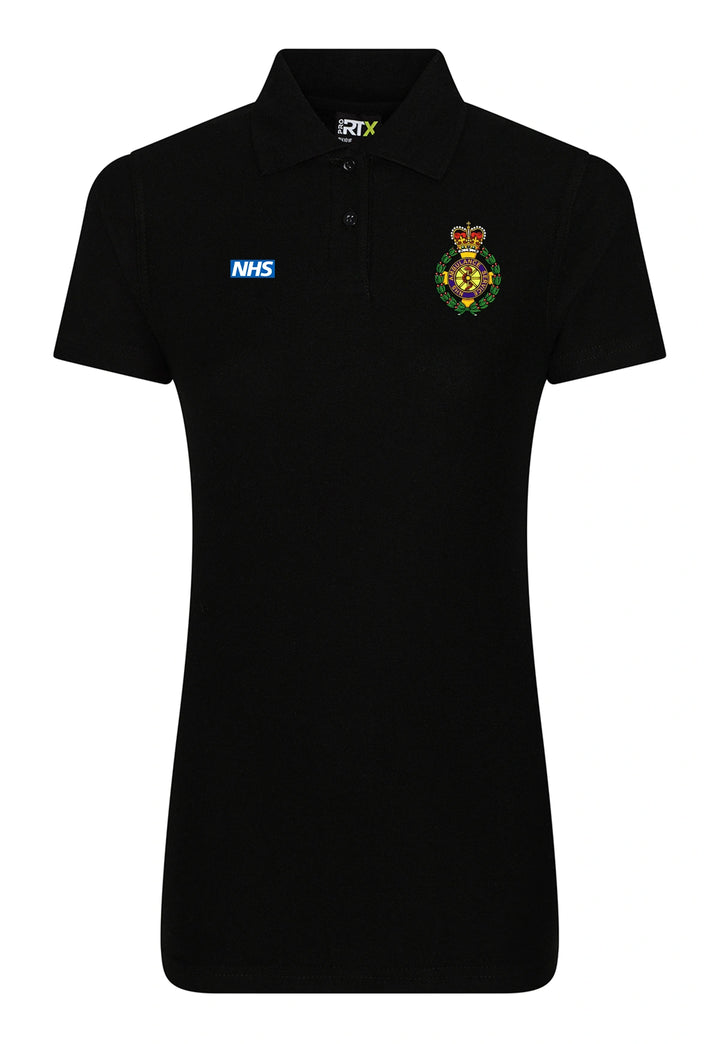 Ambulance Ladies Pro Polo with Printed Logos - The Work Uniform Company
