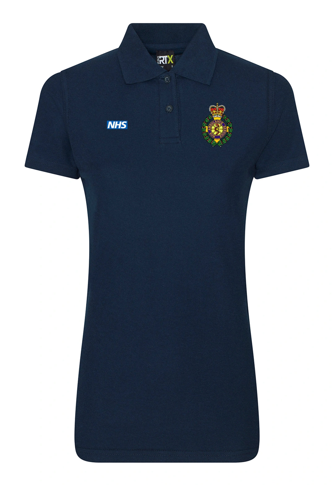 Ambulance Ladies Pro Polo with Printed Logos - The Work Uniform Company