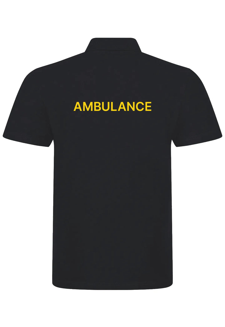 Ambulance Pro Polo with Printed Logos - The Work Uniform Company