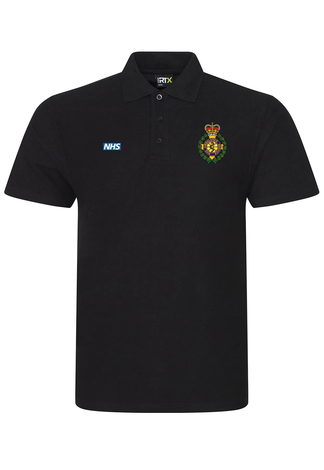Ambulance Pro Polo with Printed Logos - The Work Uniform Company