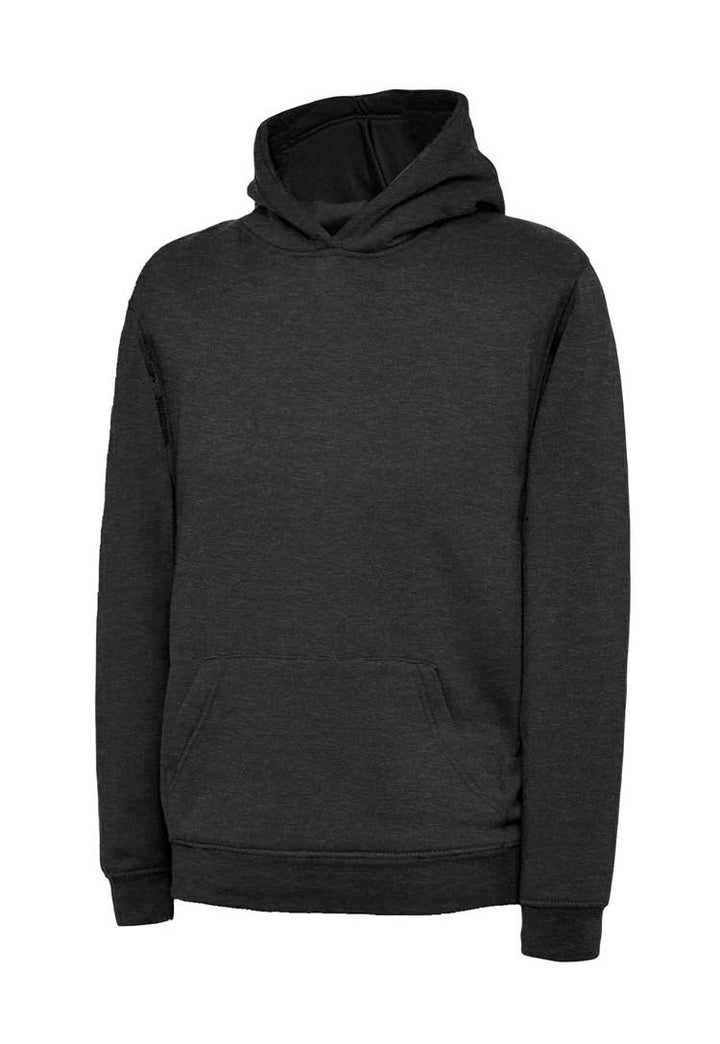 School Uniform Hooded Sweatshirt charcoal