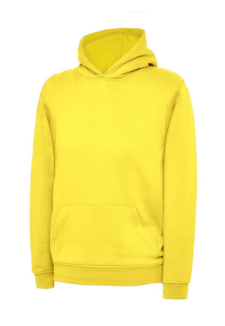 School Uniform Hooded Sweatshirt yellow