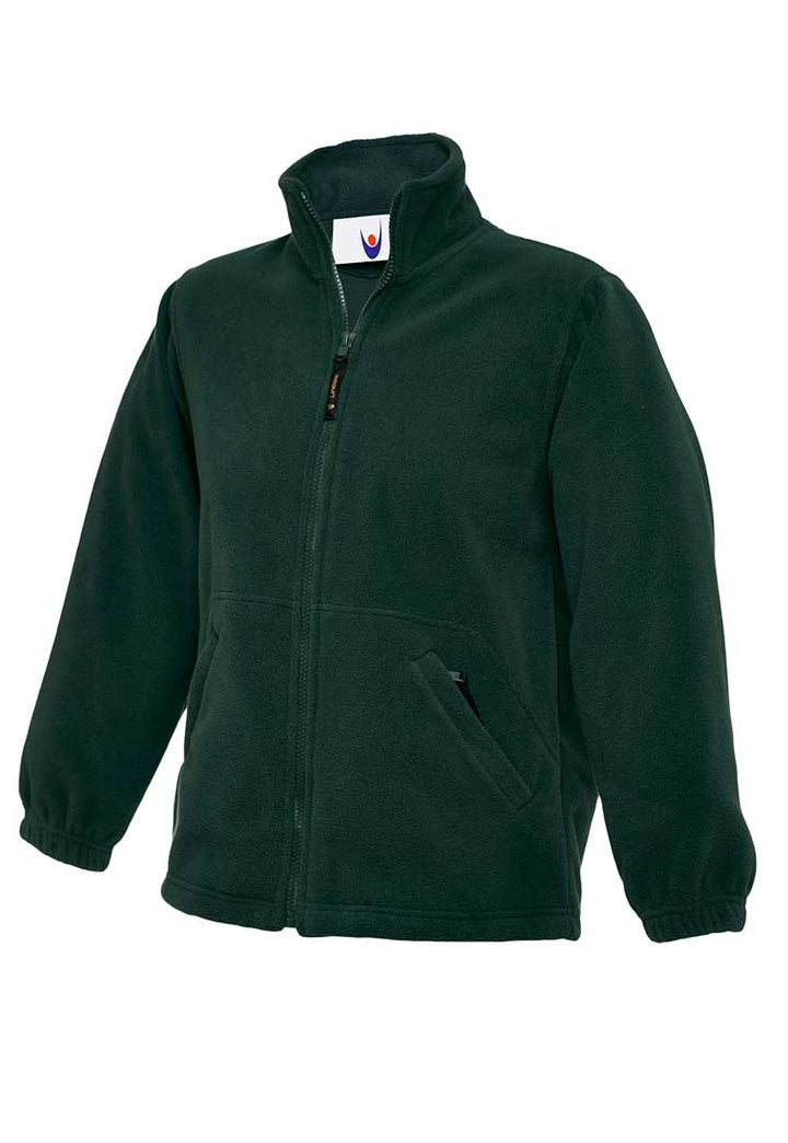 School Uniform Full Zip Fleece Jacket bottle