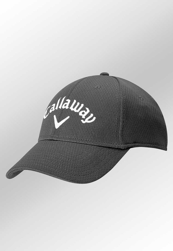 Side-crested Golf Cap CW092 in black