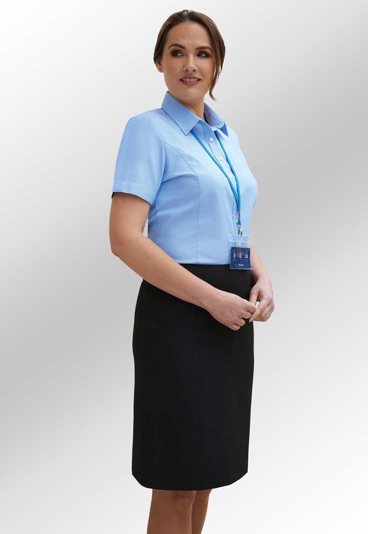 navy blue skirts for work