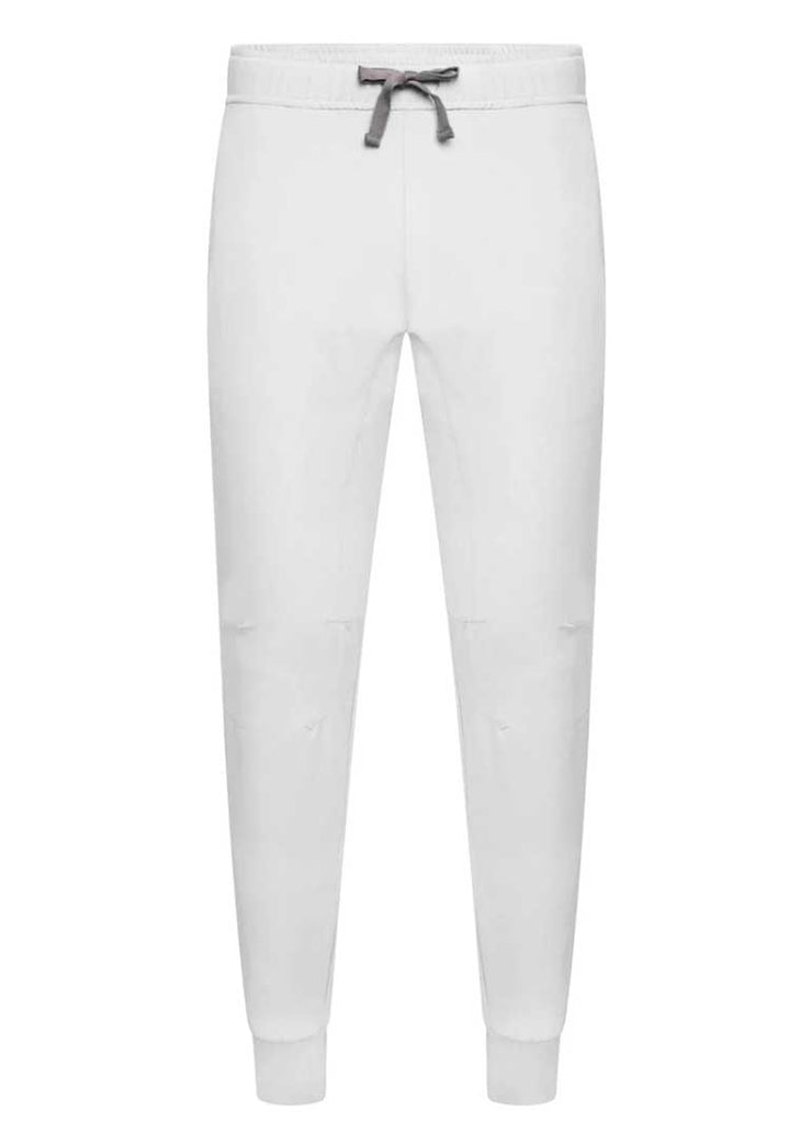 Simki Maxwell Men's Scrub Jogger Pants white