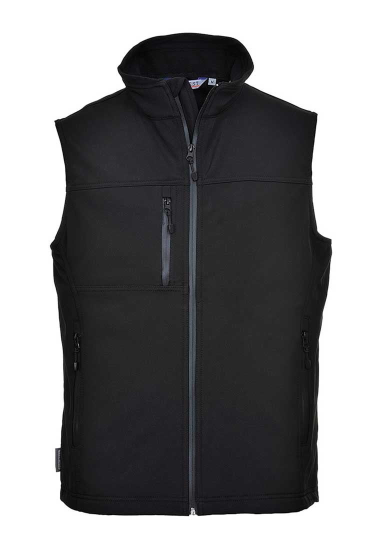 Softshell Gilet (3L) TK51 in Black