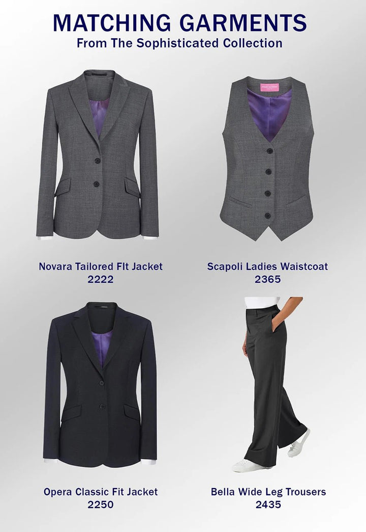 Genoa Tailored Leg Trousers - The Work Uniform Company