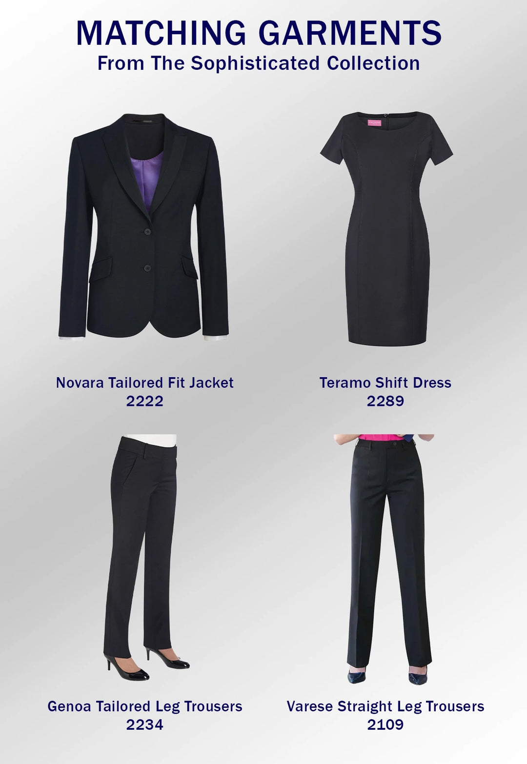 Rosa Collarless Jacket - The Work Uniform Company