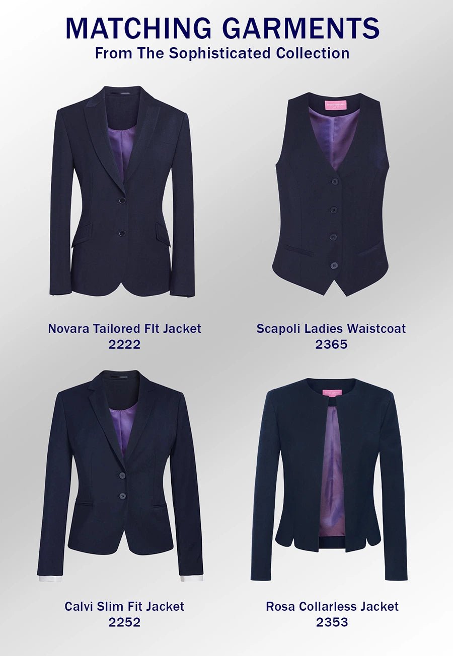 Genoa Tailored Leg Trousers - The Work Uniform Company
