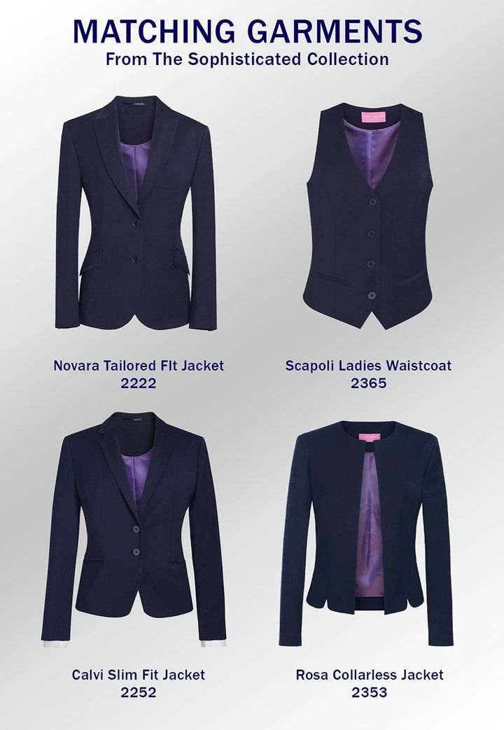 Genoa Tailored Leg Trousers - The Work Uniform Company