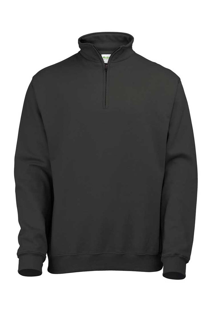 Sophomore ¼ Zip Sweatshirt JH046 jet black