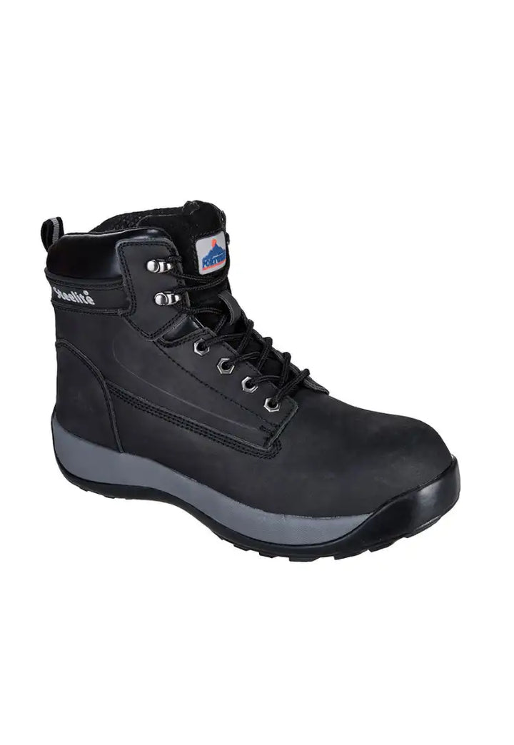 Steelite Constructo Nubuck Boot FW32 in Black