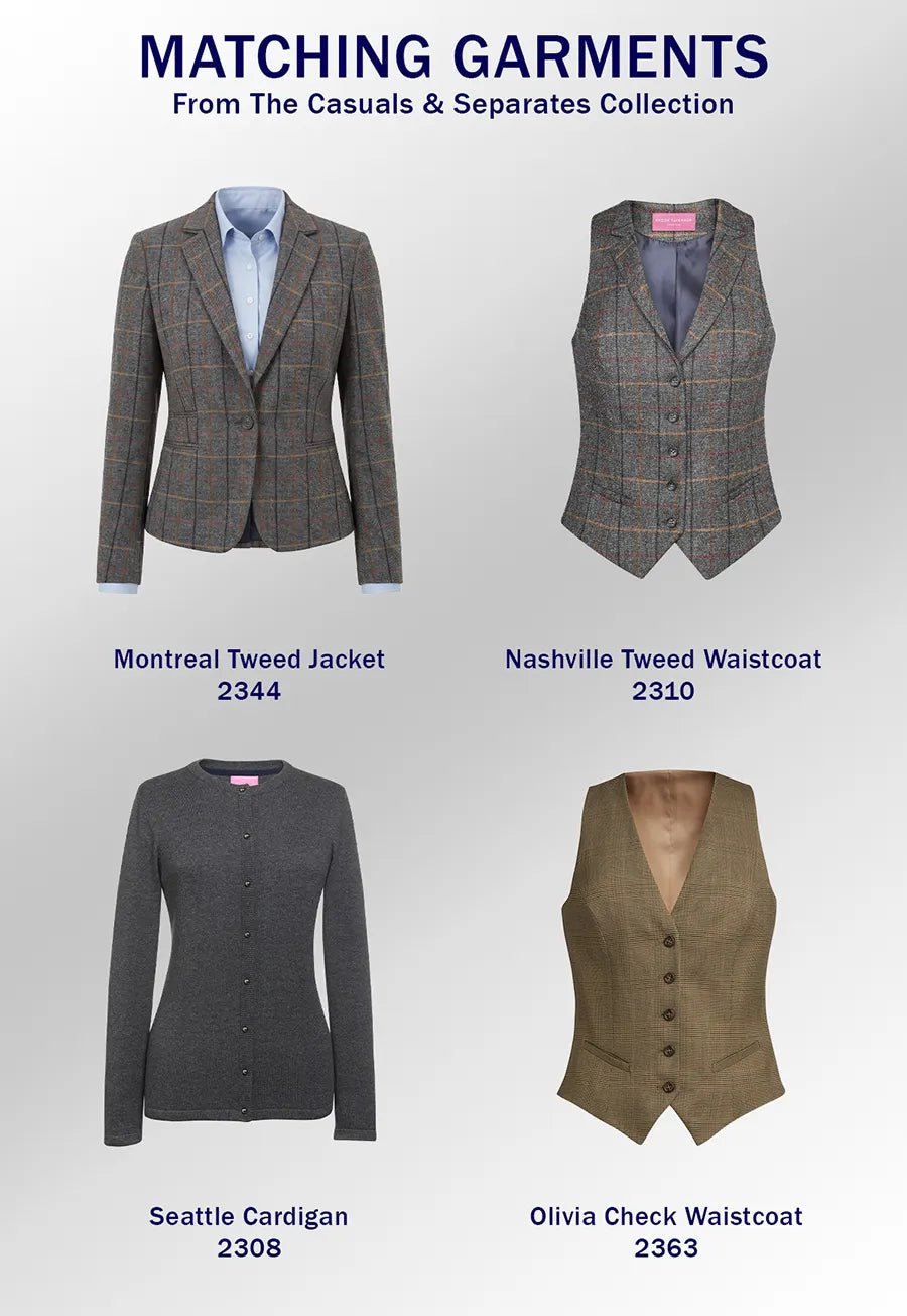Stella Check Trousers - The Work Uniform Company