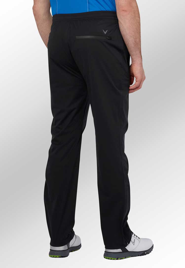 Model wearing Stormlite Waterproof Trousers CW101 back view