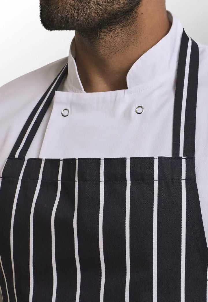 Striped Bib Apron - The Work Uniform Company