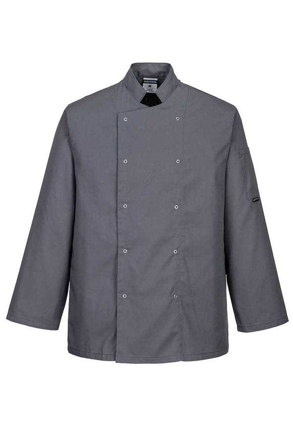 Suffolk Chefs Jacket Long Sleeve C833