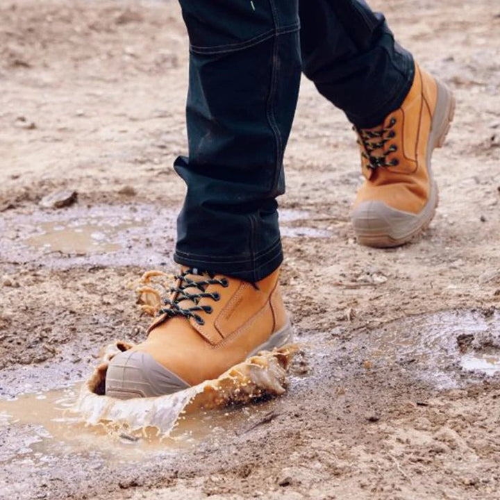 Thompson Wheat Waterproof Boot S7S - The Work Uniform Company