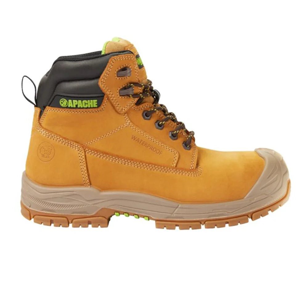 Thompson Wheat Waterproof Boot S7S - The Work Uniform Company