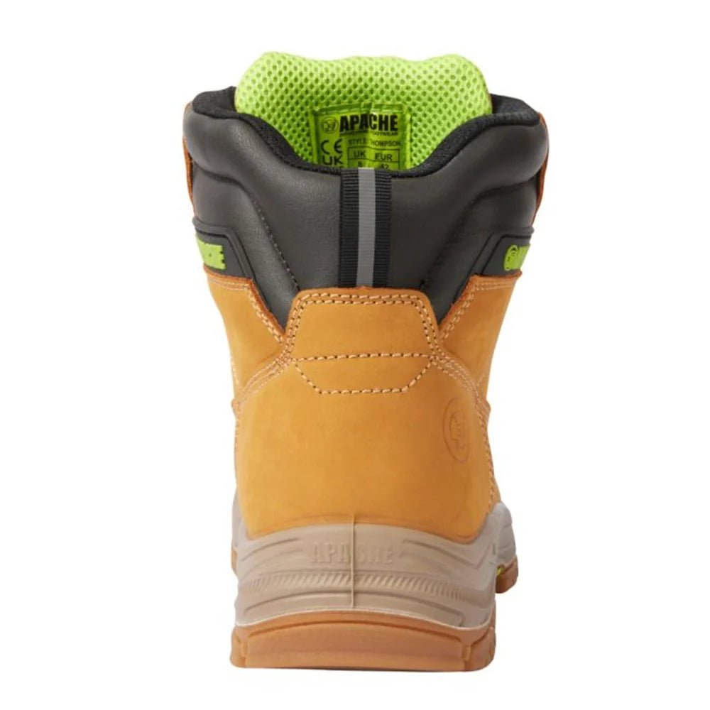 Thompson Wheat Waterproof Boot S7S - The Work Uniform Company