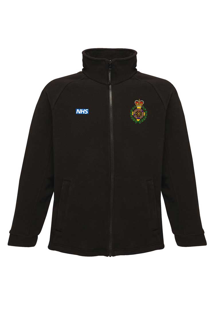 Ambulance Regatta Fleece with Logos Black